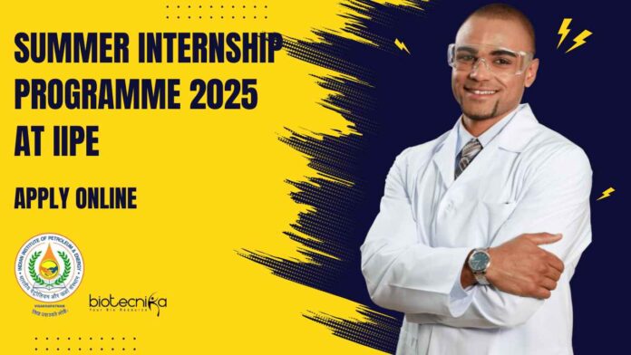 Summer Internship 2025 at IIPE