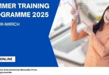 Summer Training Programme 2025 at ICMR