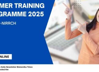 Summer Training Programme 2025 at ICMR