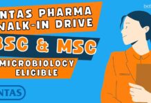 INTAS Pharma Walk-In Drive – BSc & MSc Microbiology Eligible INTAS Pharma Walk-In Drive