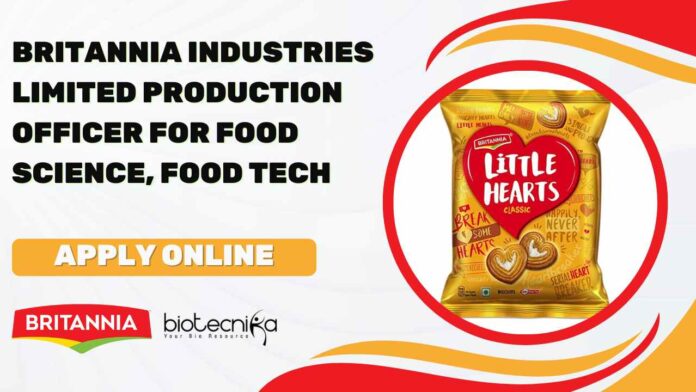 Britannia Industries Limited Jobs
