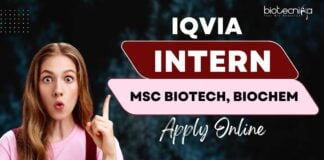 IQVIA Internship For Biotech