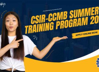 CSIR-CCMB Summer Training Program 2025 – Applications Invited Online CSIR-CCMB Summer Training Program 2025