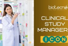 Clinical Study Manager at ICON – MSc Life Sciences Apply Online clinical-study-manager-at-icon-msc-life-sciences-apply-online