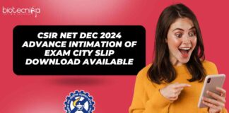 CSIR NET Dec 2024 Exam Dates