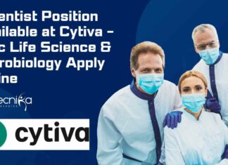 Scientist Position Available at Cytiva – MSc Life Science & Microbiology Apply Online Scientist Position at Cytiva