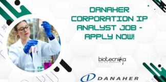 Danaher Corporation IP Analyst Job