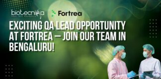 QA Lead Job at Fortrea – BSc Life Sciences Apply Online
