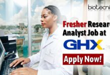 Fresher Research Analyst Job at GHX- Apply Now! Fresher Research Analyst Job at GHX- Apply Now!