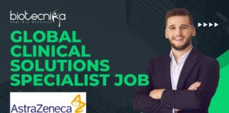 Global Clinical Solutions Specialist Job at AstraZeneca