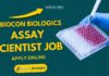 Biocon Biologics Mol Bio Job