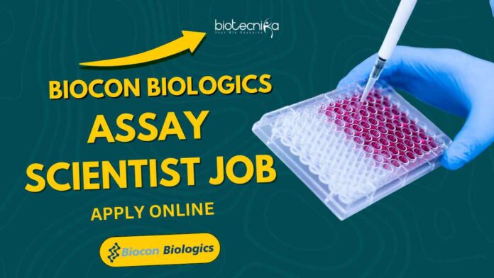 Biocon Biologics Mol Bio Job