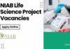 NIAB Life Science Project Vacancies