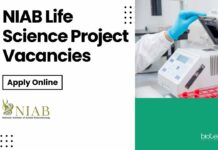 NIAB Life Science Project Vacancies
