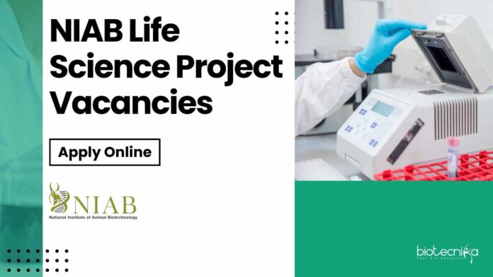 NIAB Life Science Project Vacancies