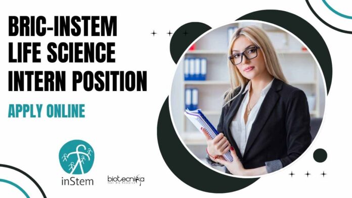 BRIC-inStem Life Science Intern