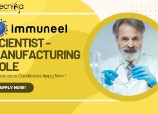 Immuneel Scientist - Manufacturing Role, Lifescience Candidates Apply Now!
