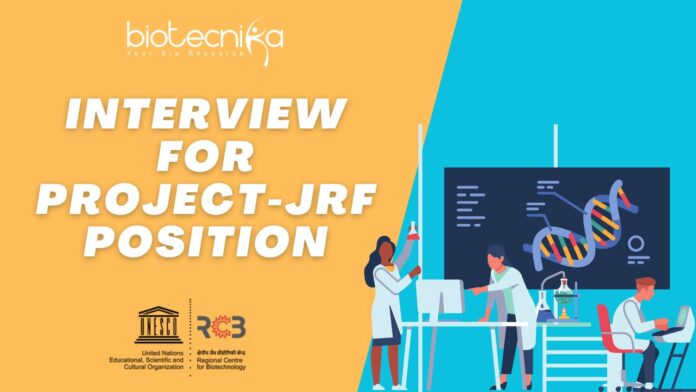 Interview for Project-JRF Position