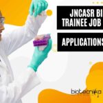JNCASR Biology Trainee Job Opening
