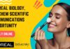 L’Oreal Biology, Biochem Scientific Communications Opportunity, Apply Online L'Oreal Biology Jobs