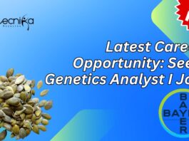 Latest Career Opportunity: Bayer Seed Genetics Analyst Job- Apply Now
