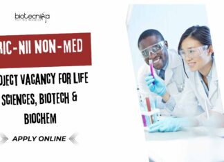 BRIC-NII Non-Med Project Vacancy