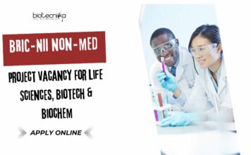BRIC-NII Non-Med Project Vacancy