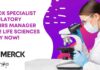 Merck Regulatory Affairs Manager Job