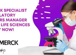Merck Specialist Regulatory Affairs Manager Role! Life Sciences Apply Now! Merck Regulatory Affairs Manager Job