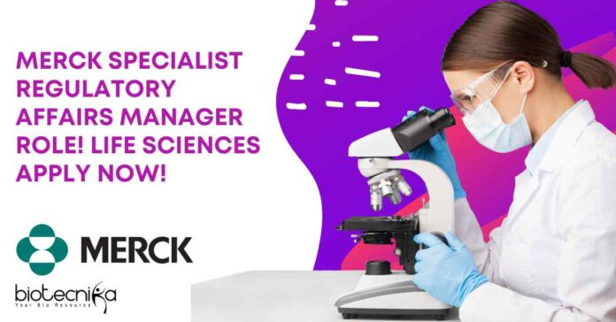 Merck Regulatory Affairs Manager Job