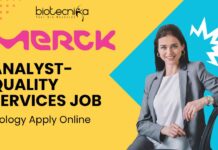 Merk Biology Analyst Jobs, Quality Services Role – Apply Online Merk Biology Analyst Jobs