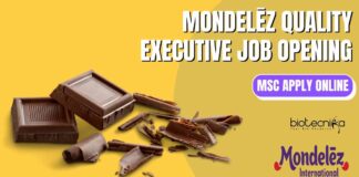Mondelēz Quality Executive Microbiology Job