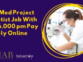 NIAB Non-Med Project Scientist Job