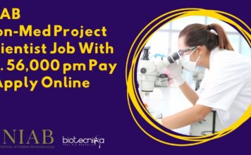NIAB Non-Med Project Scientist Job