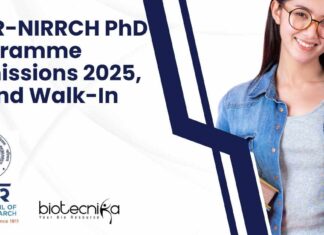 NIRRCH PhD Admissions 2025