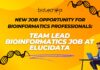 New Job Opportunity for Bioinformatics Professionals: Team Lead Bioinformatics Job at Elucidata- Apply Now New Job Opportunity for Bioinformatics Professionals: Team Lead Bioinformatics Job at Elucidata- Apply Now