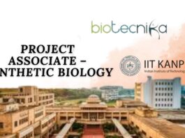 IIT Kanpur Biotech Jobs - Apply For Project Vacancy