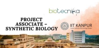 IIT Kanpur Biotech Jobs - Apply For Project Vacancy