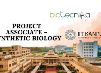 IIT Kanpur Biotech Jobs - Apply For Project Vacancy