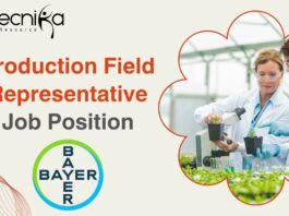 Production Field Representative Job Position