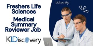 Medical Summary Reviewer Job at KLDiscovery New