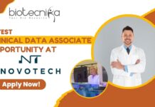 Latest Clinical Data Associate Job