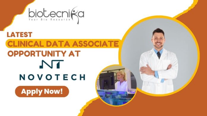 Latest Clinical Data Associate Job