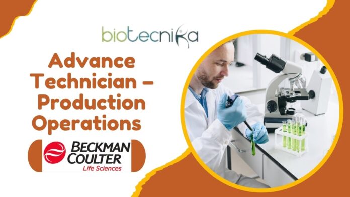 Biotech Technician Job at Beckman Coulter Life Sciences 