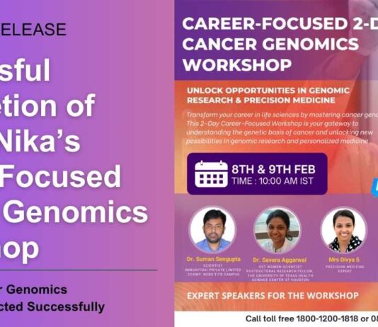 Biotecnika Cancer Genomics Workshop Conducted Successfully nEW