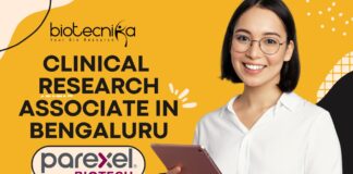 Parexel CRA II Job Clinical Research Associate in Bengaluru