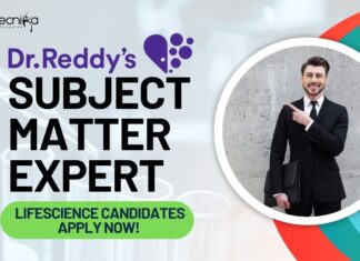 Dr. Reddy's Subject Matter Expert