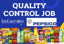 PepsiCo Quality Control Job | Assistant Manager – Apply Now! PepsiCo Quality Control Job Assistant Manager - Apply Now!