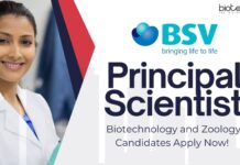 Bharat Serums & Vaccines Limited Hiring Biotech Candidates, Apply Now! Principal Scientist at Bharat Serums and Vaccines Limited - Biotechnology and Zoology Candidates Apply Now!