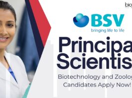 Principal Scientist at Bharat Serums and Vaccines Limited - Biotechnology and Zoology Candidates Apply Now!